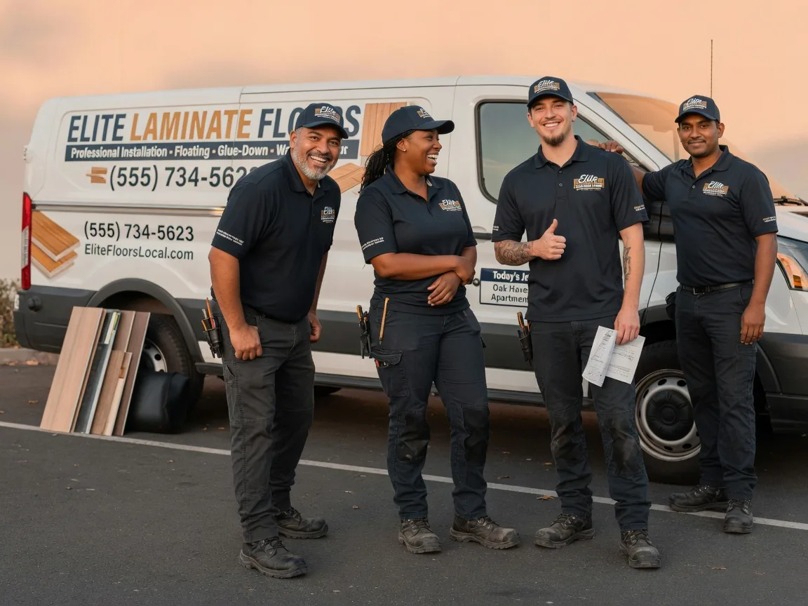Laminate flooring installation company in Oran, IA